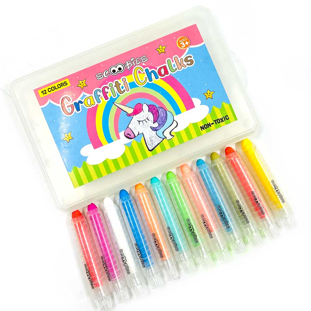 Graffiti Chalks (Dust Free Chalk for Hassle Free Learning)