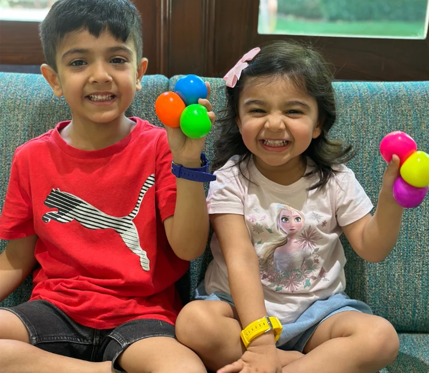 Glowballs: The Multi-Color, Glow-in-the-Dark Sensory Balls | Squishy Fun For Kids | The Perfect Fidget Stress Buster