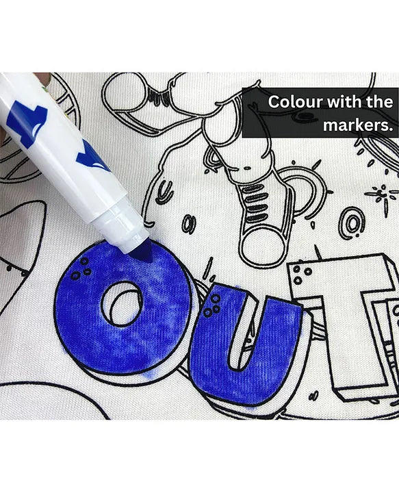 Doodle Tees (Space) - Take Art from Paper to Fabric