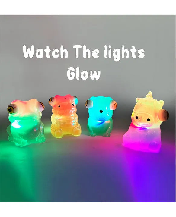 Stick-i-dgets (Green) - Color-Changing Squishy Toy that glows and pops!