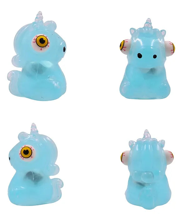 Buy 1 get 1 free Stick-i-dgets (Blue) - Color-Changing Squishy Toy that glows and pops!