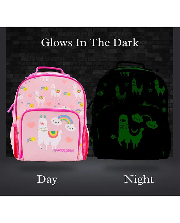 Llama Glow in the Dark Bag 14"