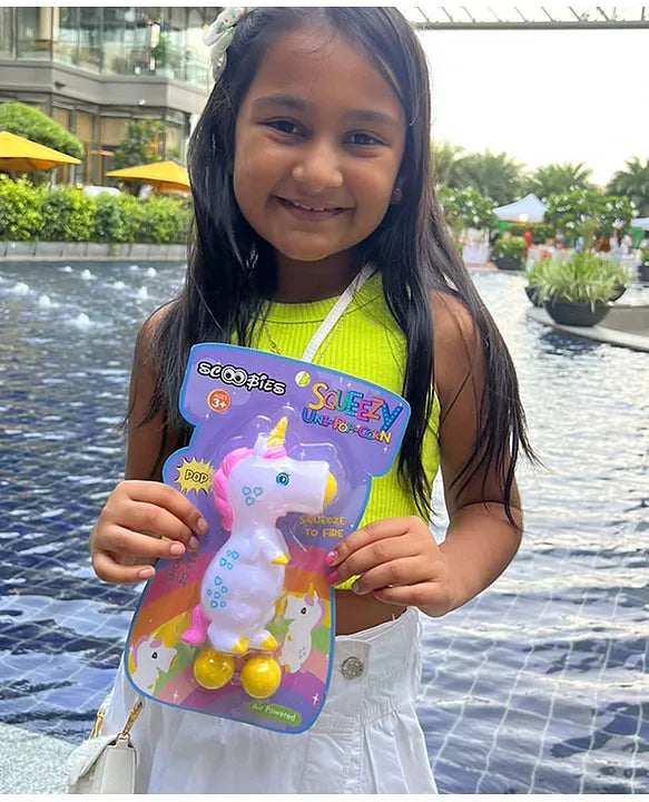 Squeezy Uni-Pop-Corn - A Fun and Magical Popper Toy