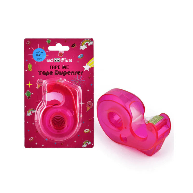 Tape Me Tape Dispenser (Multicolour) | Includes Free Tape | Auto Manual Cut | For 1``.5 Cm Width Tape