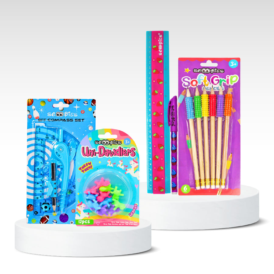 stationery combo set, stationery items, cute stationery, sensory toys, fidget toy