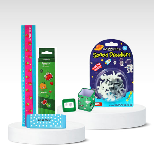stationery combo set, stationery items, cute stationery, sensory toys, fidget toy