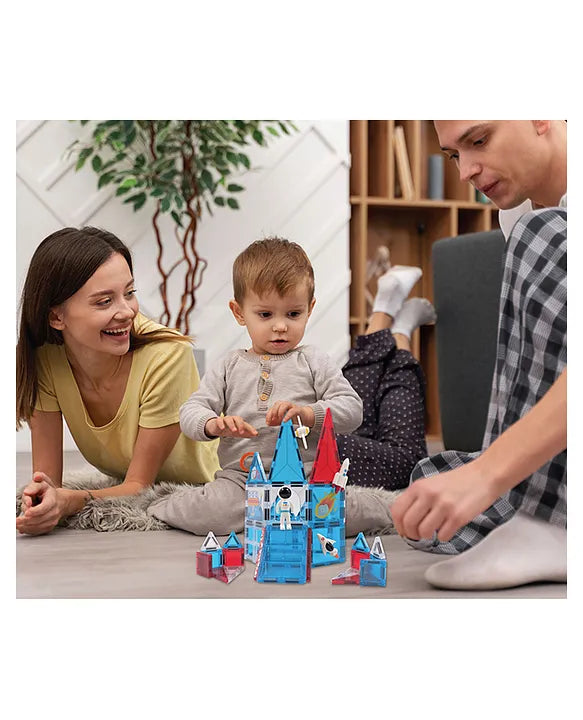 Scoobies Galaxy Magnetic Tiles , Space-Themed Designs: Astronaut, Rockets, Stars & More