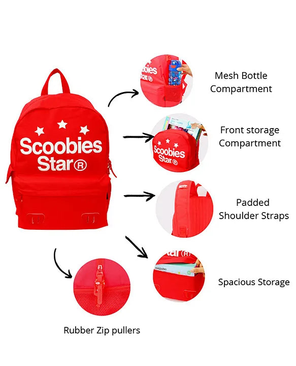 Scoobies - Be a Star Bag (Orbit Red)
