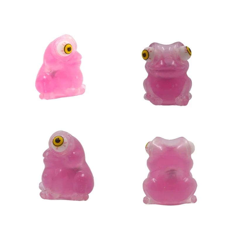 Buy 1 get 1 free Stick-i-dgets (Purple) Color-Changing Squishy Toy that glows and pops!