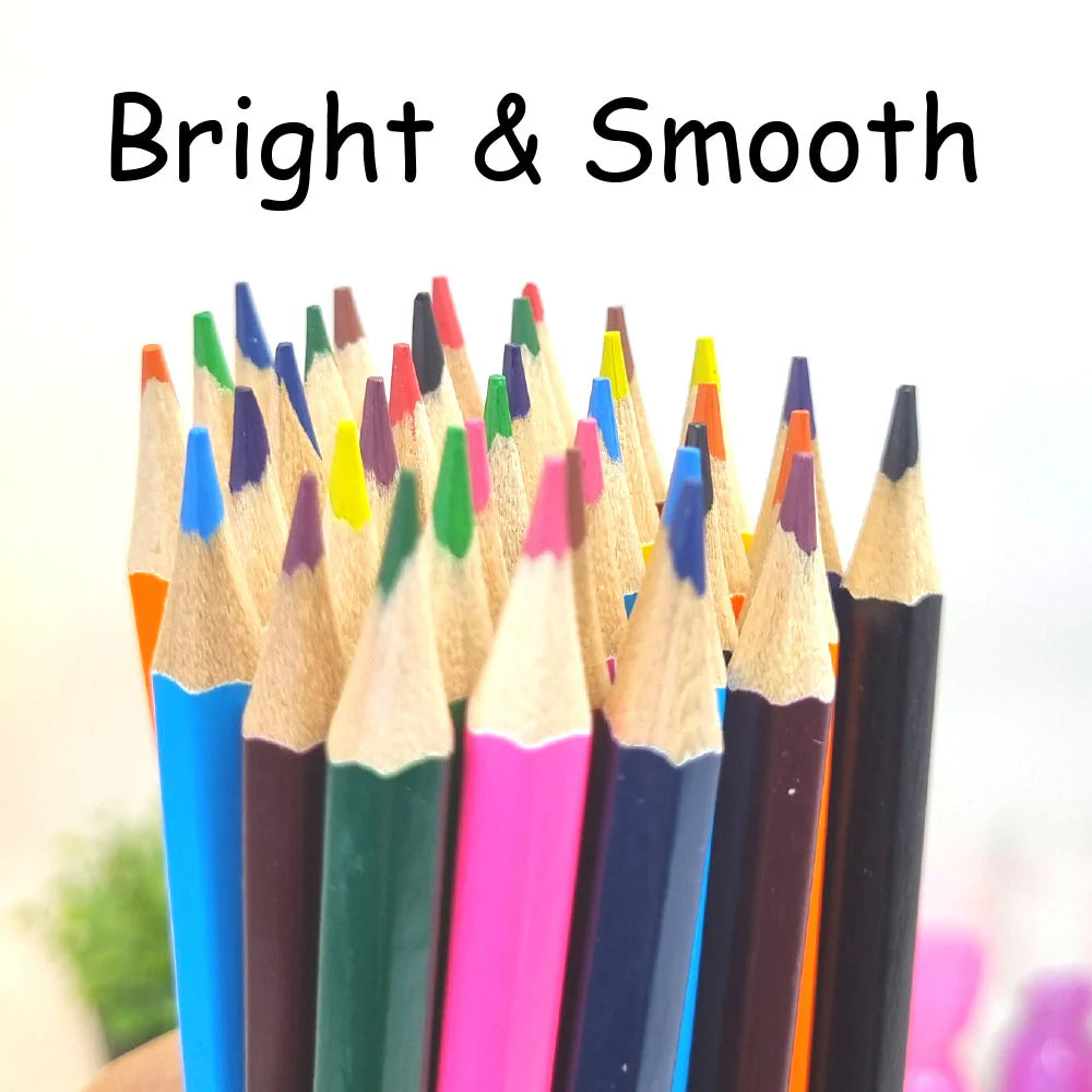 Coloring Pencils - Pack of 36 Multi-Color Pencils