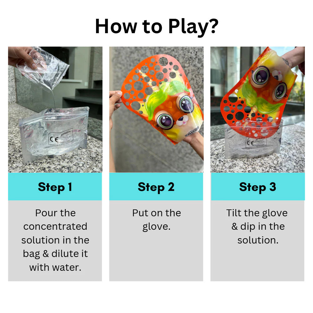 Buy 1 get 1 free Swipe a Bubble - Wave & Play Bubble Toy for Kids