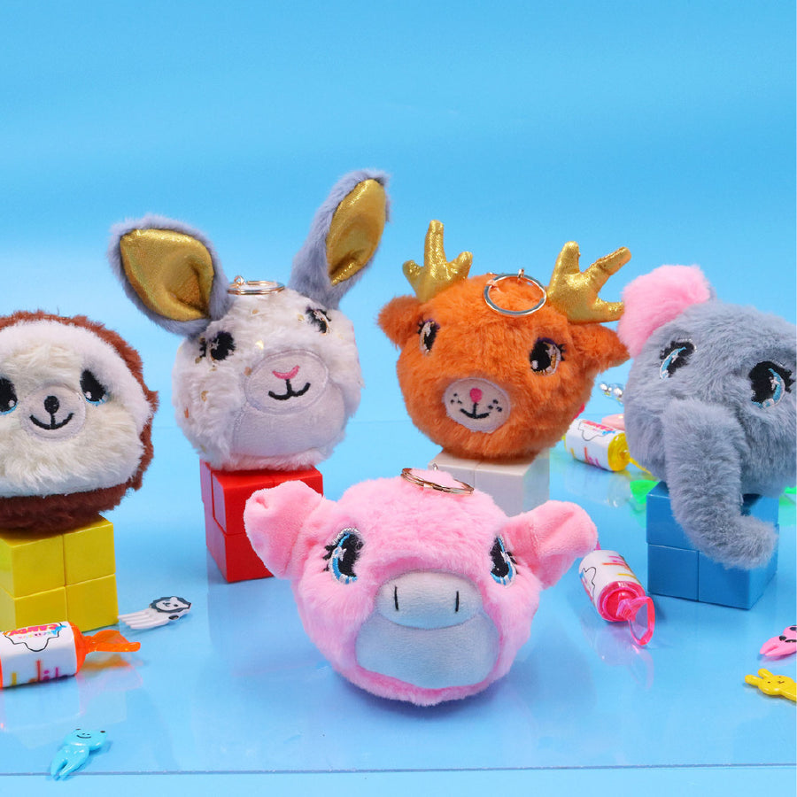 Peaches Plush Charm Play Buddies