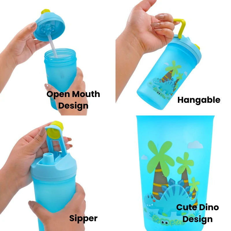 Wild Dino Water Bottle - For Easy Sips & Sups