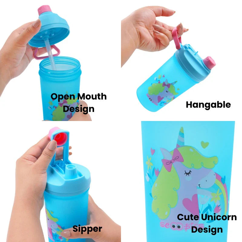 Fantasy Unicorn Water Bottle - For Easy Sips & Sups