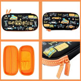 Construction Racing Pencil Case | With Separate Pens Slot | Premium EVA Quality | Multi-Use Pouch