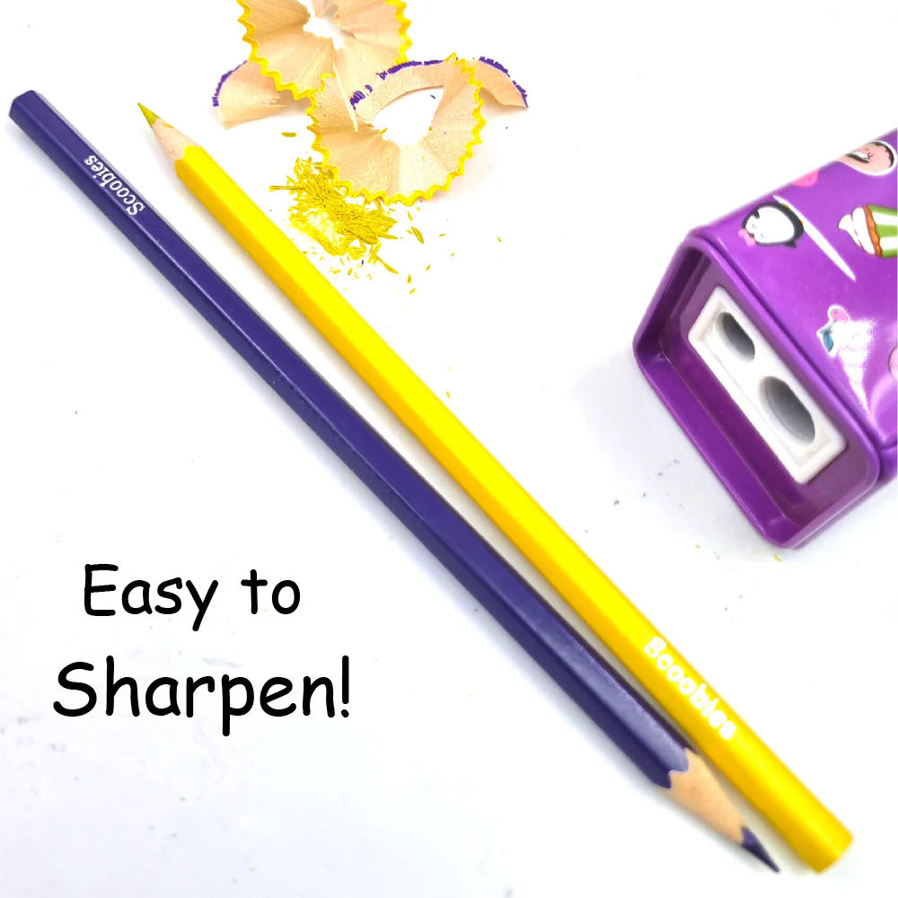 Coloring Pencils - Pack of 36 Multi-Color Pencils