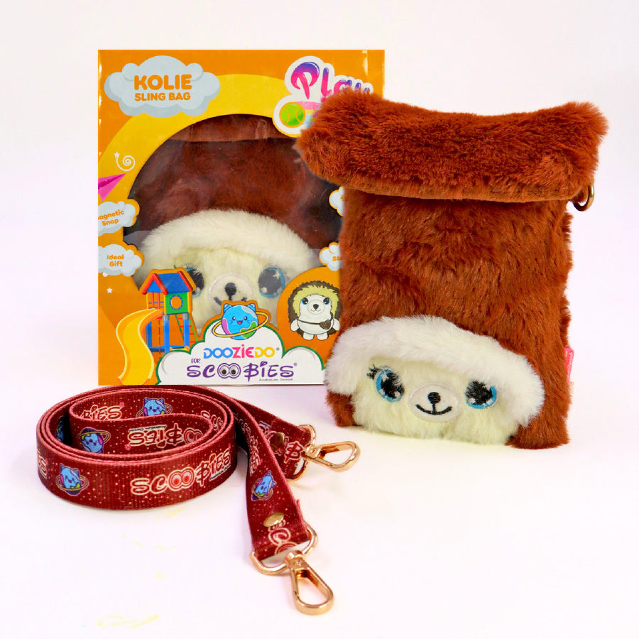 Kolie Plush Sling Bag Play Buddy