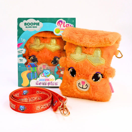 Boopie Plush Sling Bag Play Buddy