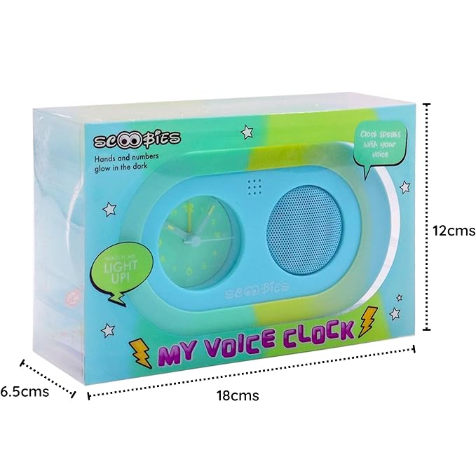 Voice Alarm Clock: For Little Blue Lovers