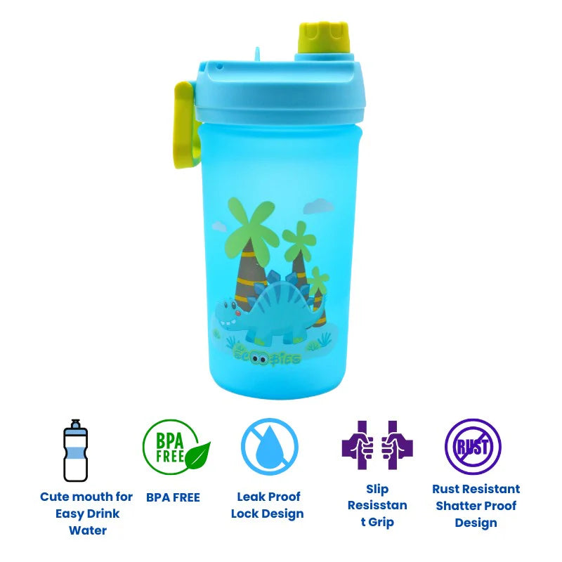 Wild Dino Water Bottle - For Easy Sips & Sups