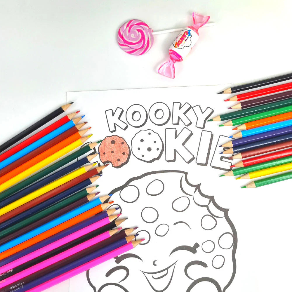 Coloring Pencils - Pack of 36 Multi-Color Pencils