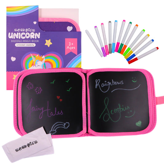 Doodle Magic Book in Unicorn Theme