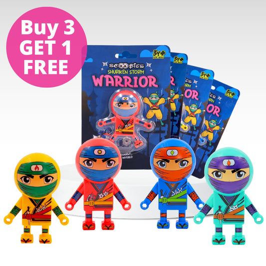 Shuriken Storm Crawling Warriors - Buy 3 Get 1 FREE
