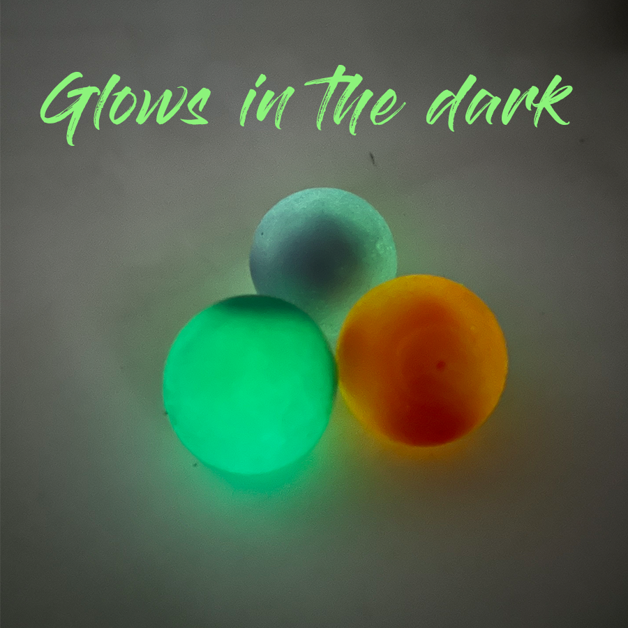 Nano Glow Balls – Mini Multi Color Glow-in-the-Dark Sensory Balls for Kids 3+ | Soft, Stretchy, and Squishy Fun in 2 Variants