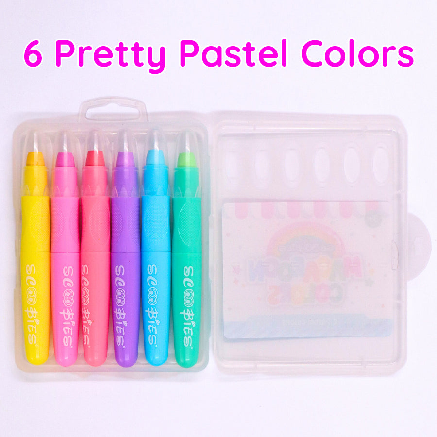 Macaroon Colors - Pastel Crayons for Kids