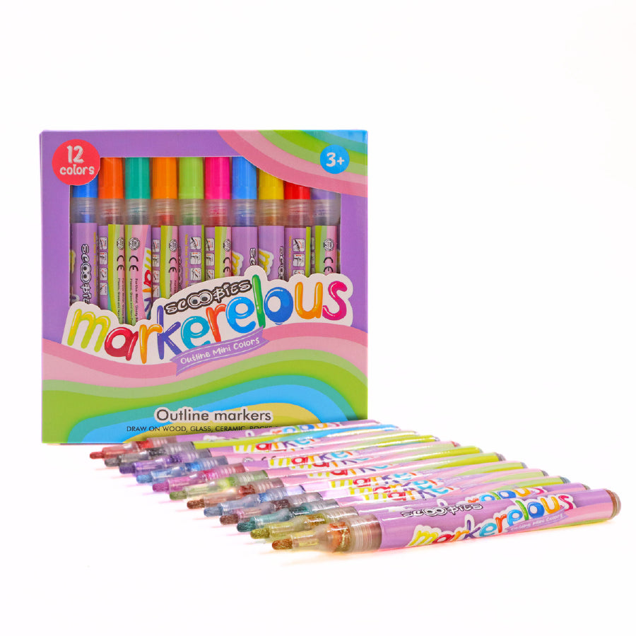Markerelous Double Outline Markers Scoobies
