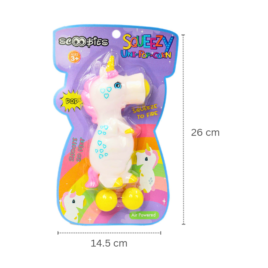 Squeezy Uni-Pop-Corn - A Fun & Magical Popper Toy