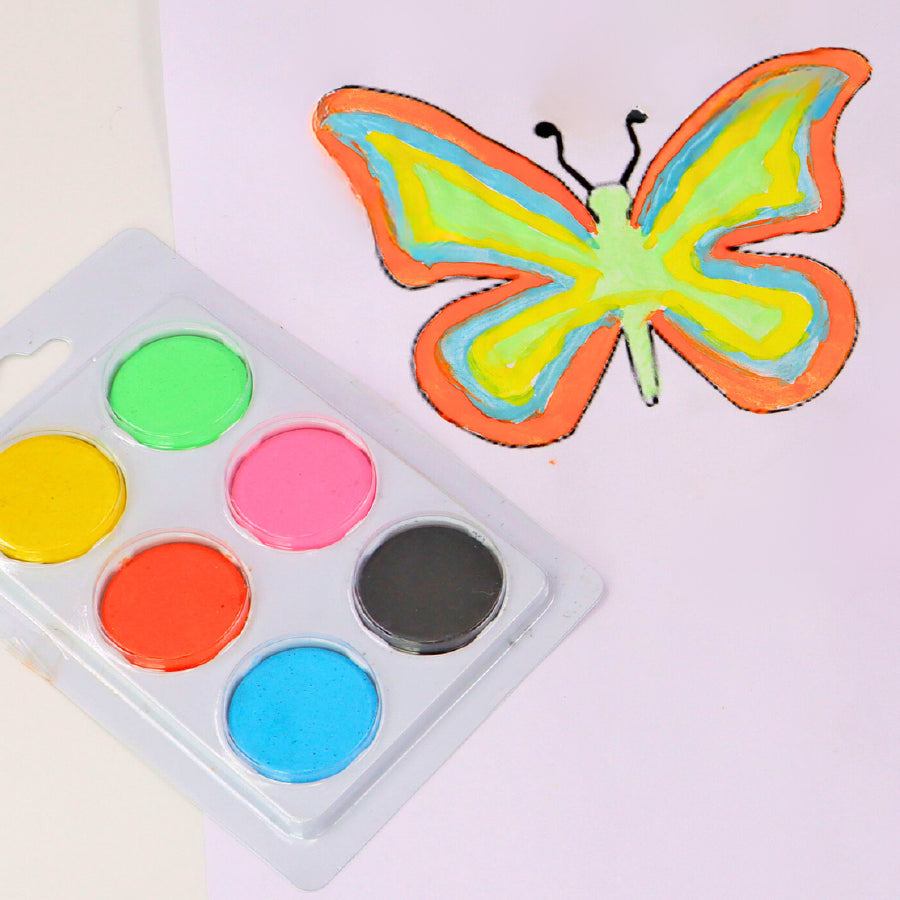 Happy Painting Hours Combo - Texture Brushes & Water Color Blocks