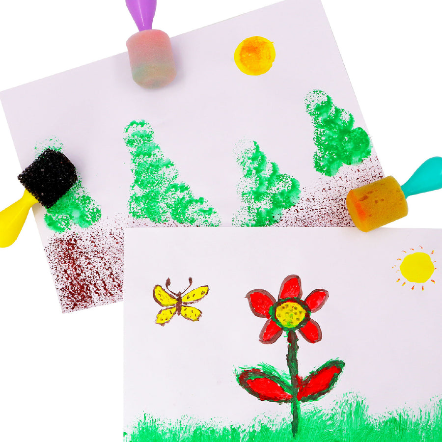 Happy Painting Hours Combo - Texture Brushes & Water Color Blocks