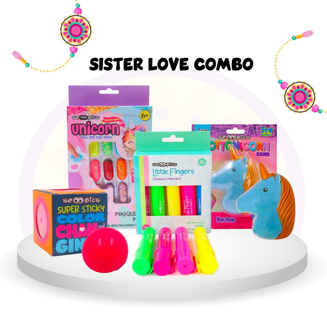 Sister Love Combo ๐๐ฆRakhi Special Hamper ๐ 4-in-1 Gift Set