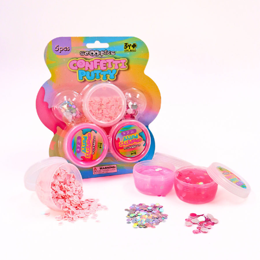 Confetti Putty - cool and colourful slime