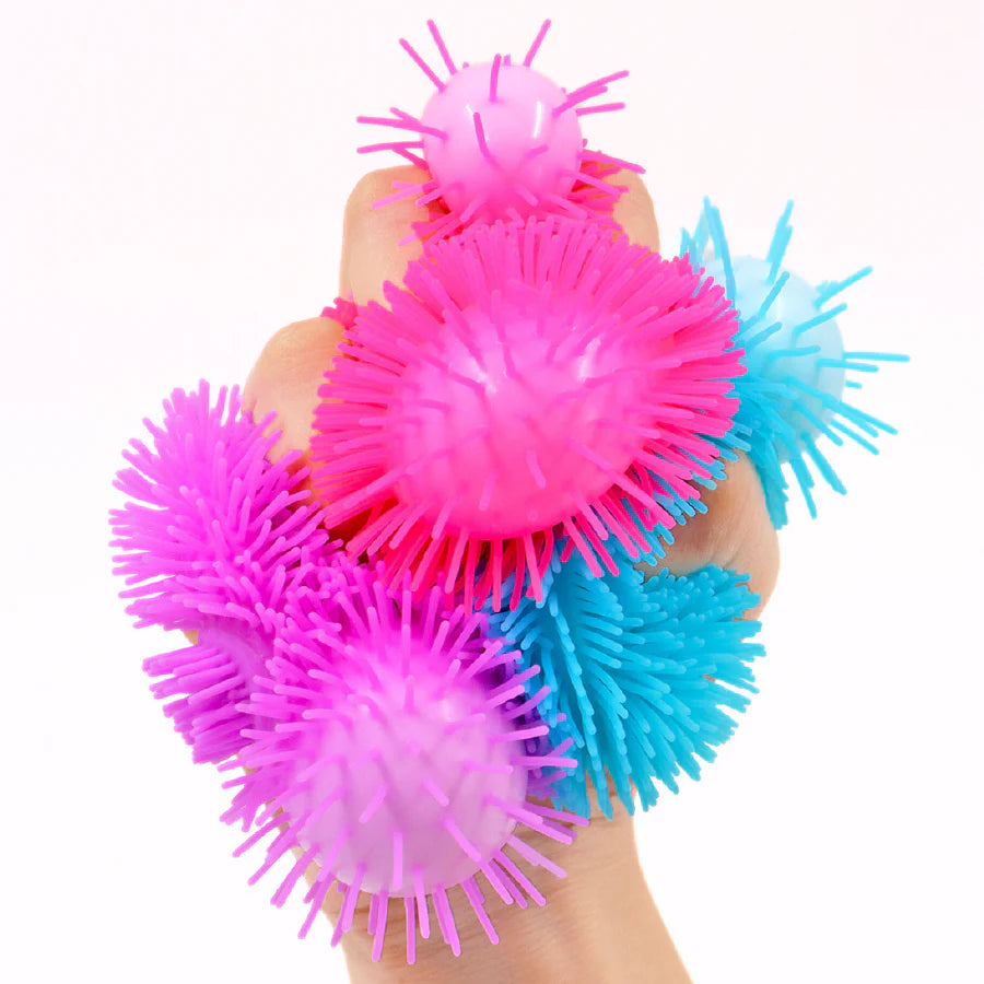 Smushies: Spiky Puffer Balls for Sensory Fun! | Fidget Balls with Spikes | Washable & Reusable | Anxiety Relief Toy | Sensory Fidget Play