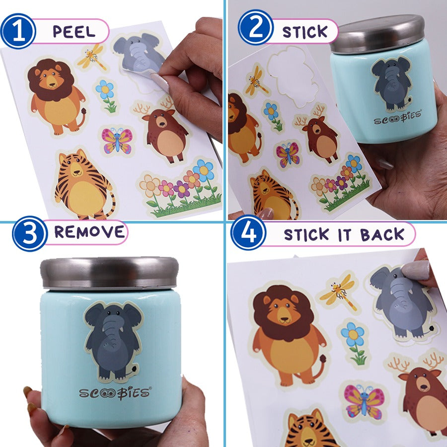 Wild Adventure Travel Tin – On-the-Go Fun & Creativity for Kids 3+ | Screen-Free, Reusable Activity Kit