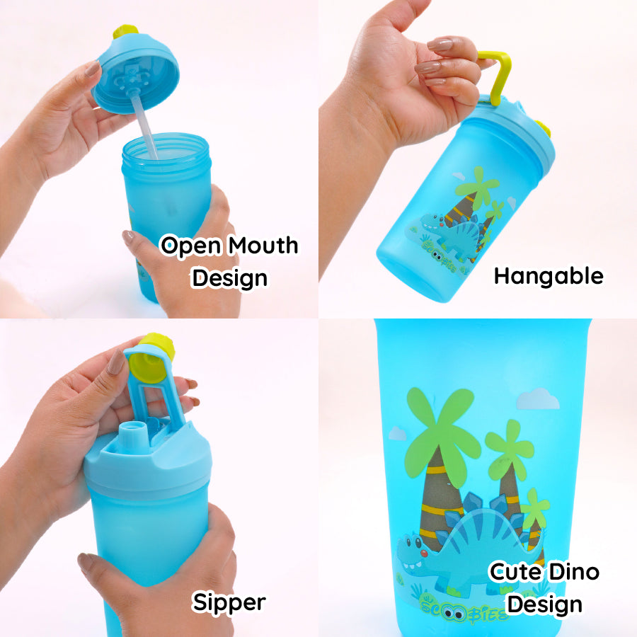 Wild Dino Water Bottle - For Easy Sips & Sups