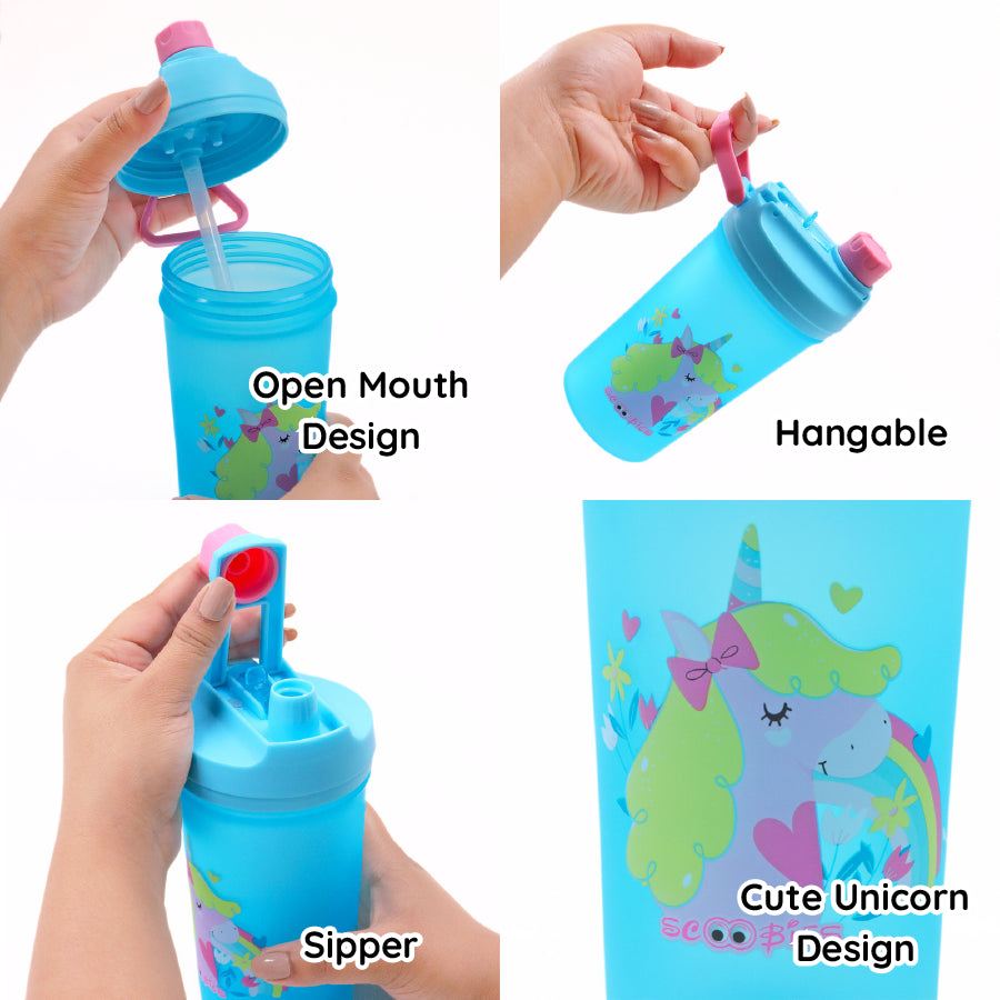 Fantasy Unicorn Water Bottle - For Easy Sips & Sups