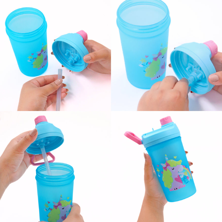 Fantasy Unicorn Water Bottle - For Easy Sips & Sups