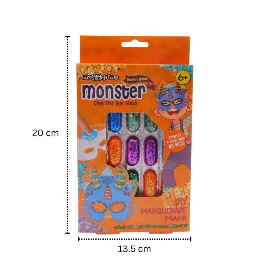 Clay DIY Eye Mask - The Monster