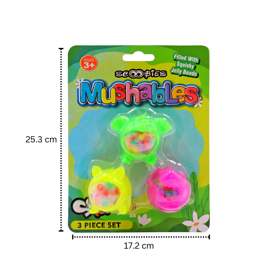 Mushables - Giant Mushy Animals  With Jelly Beads