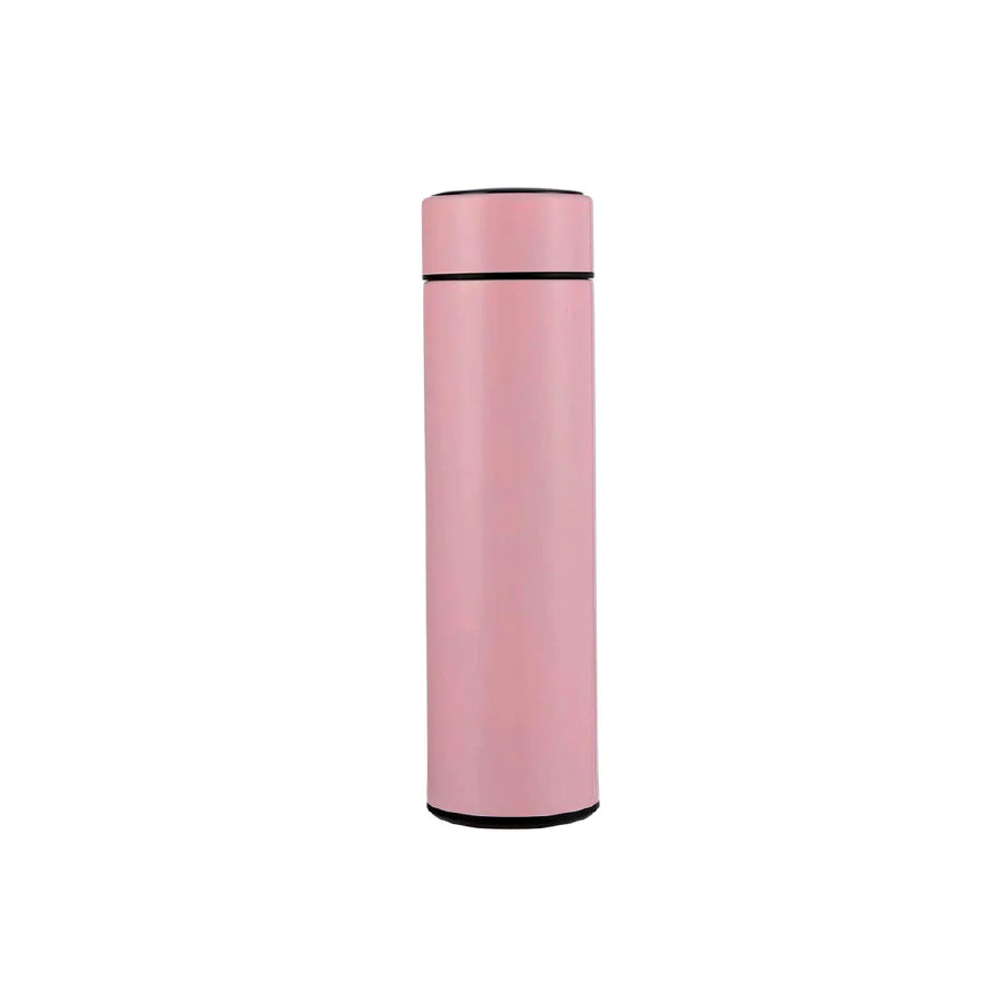 LED Temperature Bottle (Pink) | With Smart LED Temperature Display | Stainless Steel Insulated Quality | Multi-Usage