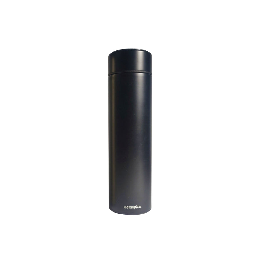 LED Temperature Bottle (Black) | With Smart LED Temperature Display | Stainless Steel Insulated Quality | Multi-Usage