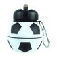 Football Water Bottle (Black & White) - Scoobies