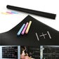 Mr. ChalkBoard | With 5 Dustfree Chalk | Peel & Stick Self Adhesive Writing Board |  2 Metres  |  Multi-Use