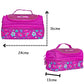 Flowery Babe Lunchbag | Double Decker  | Insulated & Leakproof | Dazzling Colours |  Sparkly Sequined  | Applique badge work | Travel-Friendly
