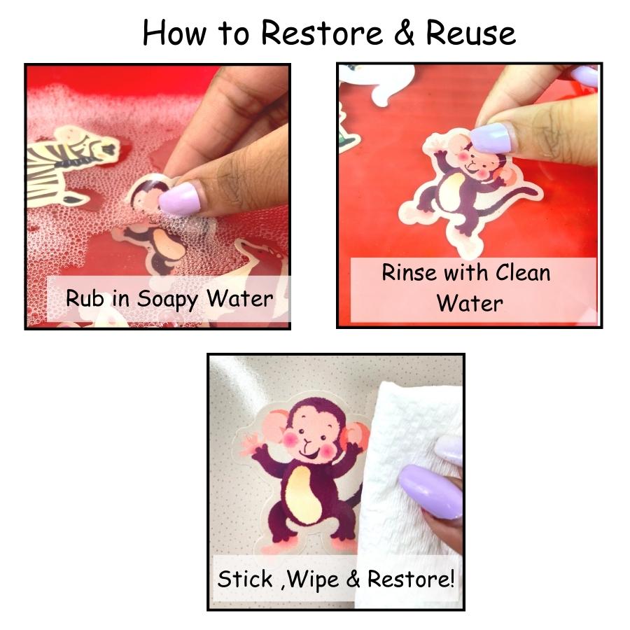 Reusable Sticker Pad - No Mess Sticky Play