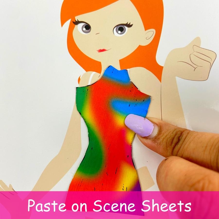 Drawing Stencils (Happy Girls)  | Fairy Palace Theme  |  With Wooden Stylus |  Scratch & Stencil Set |   Stencil Colour Activity  |  DIY for Kids