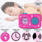 Alarm Clock Special Edition (PINK) | With Customizable Voice Alarm | Pinklicious Unicorn Dinky Design | Glow-In-The-Dark - Scoobies